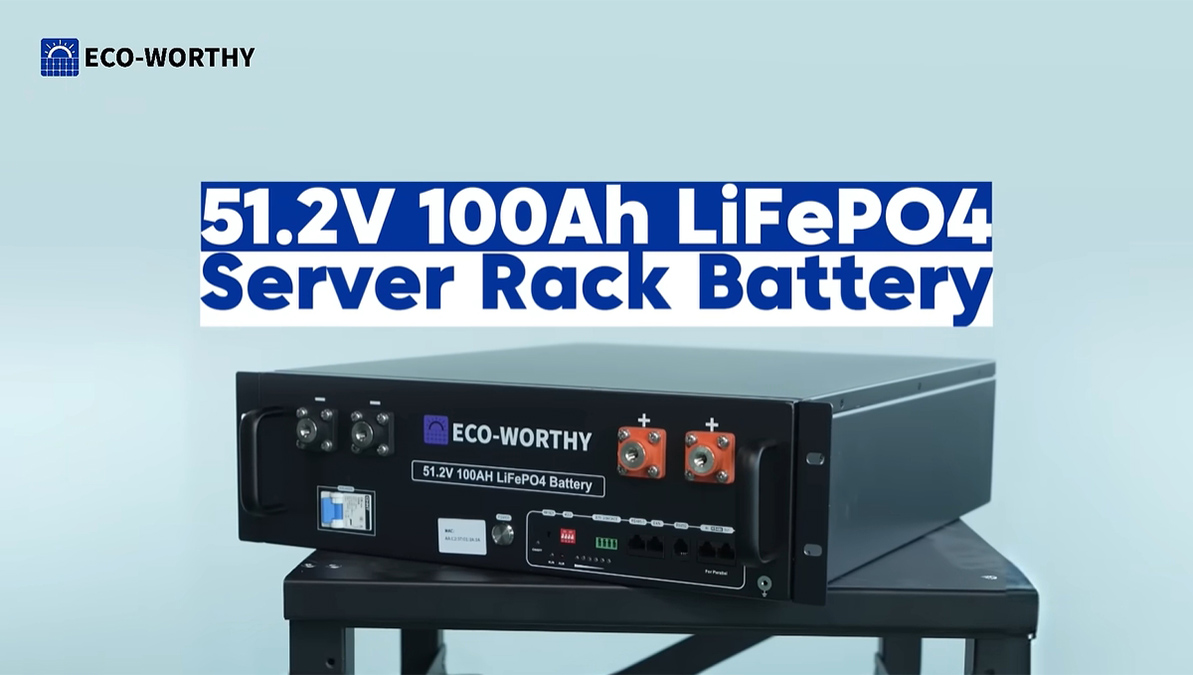 Batteria per server da 51.2V da 51 AH degna di ecologica | Sicuro, scalabile e affidabile!