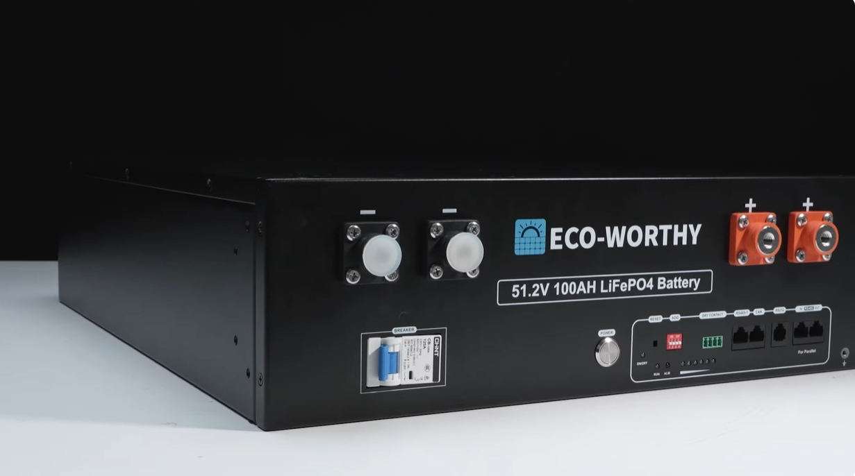 Guida alla configurazione Wi-Fi | Batteria per server rack ECO-WORTHY da 51,2 V e 100 Ah